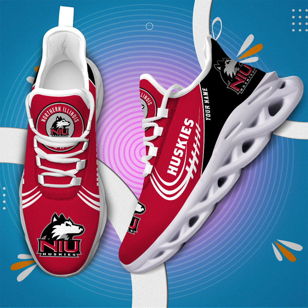 Northern Illinois Huskies PERSONALIZED MAX SOUL SHOES T1