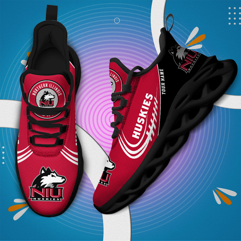 Northern Illinois Huskies PERSONALIZED MAX SOUL SHOES T1