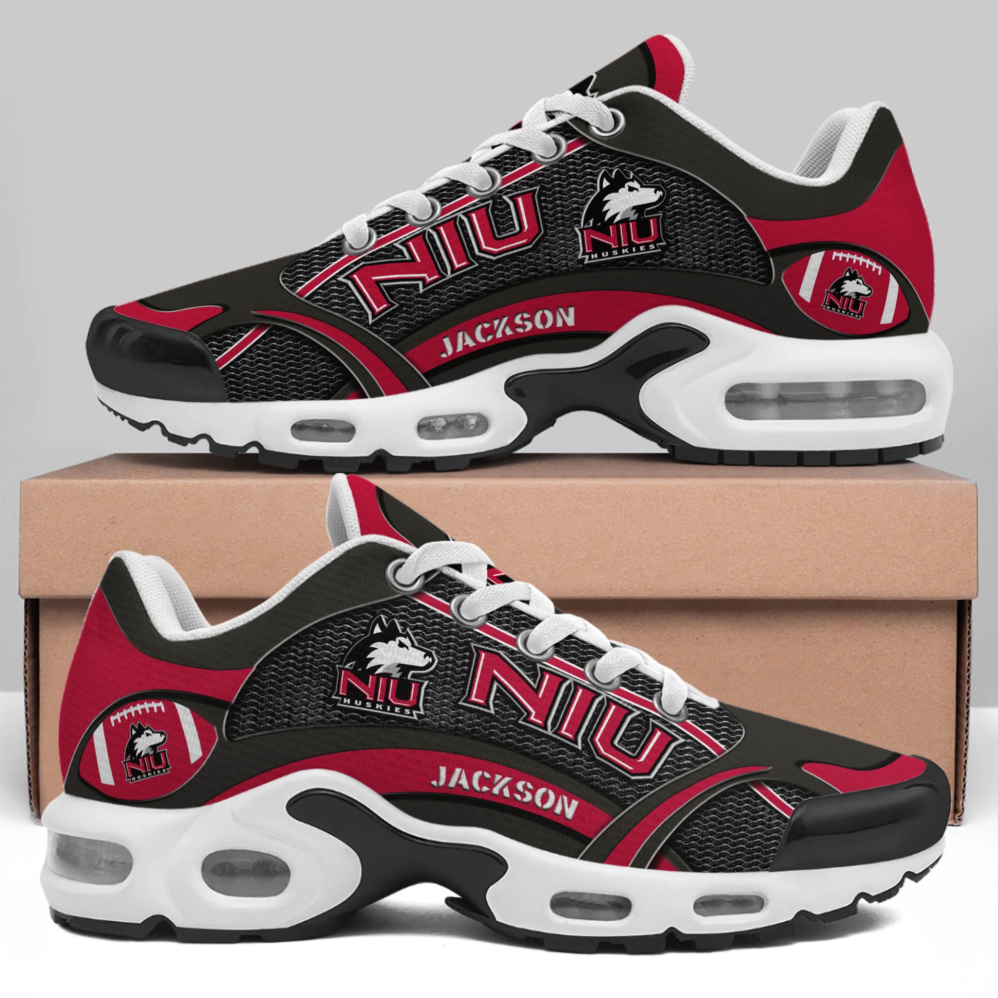 Northern Illinois Huskies Team TN Shoes 2026 Version Custom Name 889