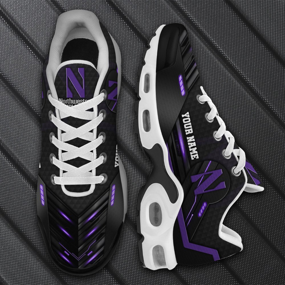 Northwestern Wildcats TN Shoes 2026 Version Personalized Your Name, Sport Shoes, Gifts For Sport Fans, Gifts For Him PH897