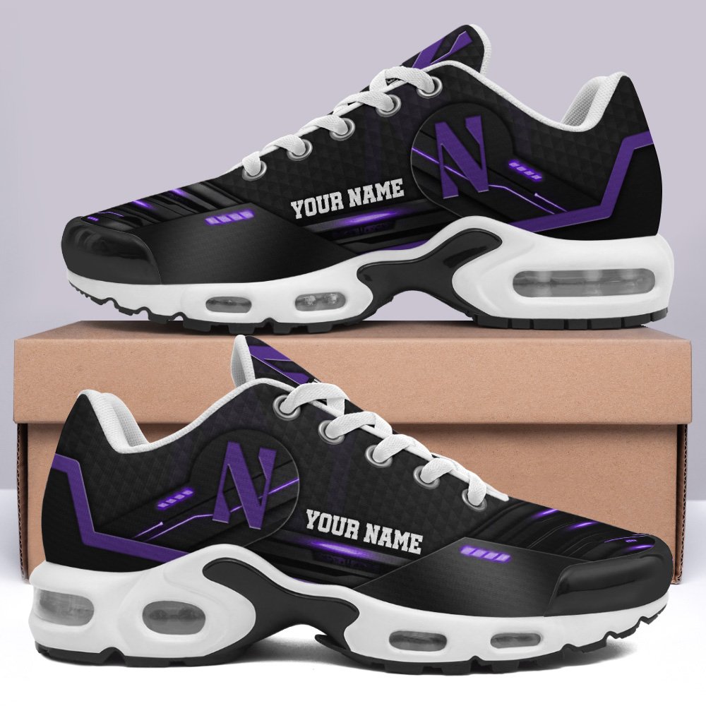 Northwestern Wildcats TN Shoes 2026 Version Personalized Your Name, Sport Shoes, Gifts For Sport Fans, Gifts For Him PH897