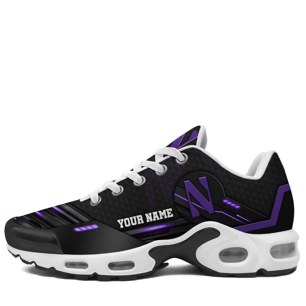 Northwestern Wildcats TN Shoes 2026 Version Personalized Your Name, Sport Shoes, Gifts For Sport Fans, Gifts For Him PH897