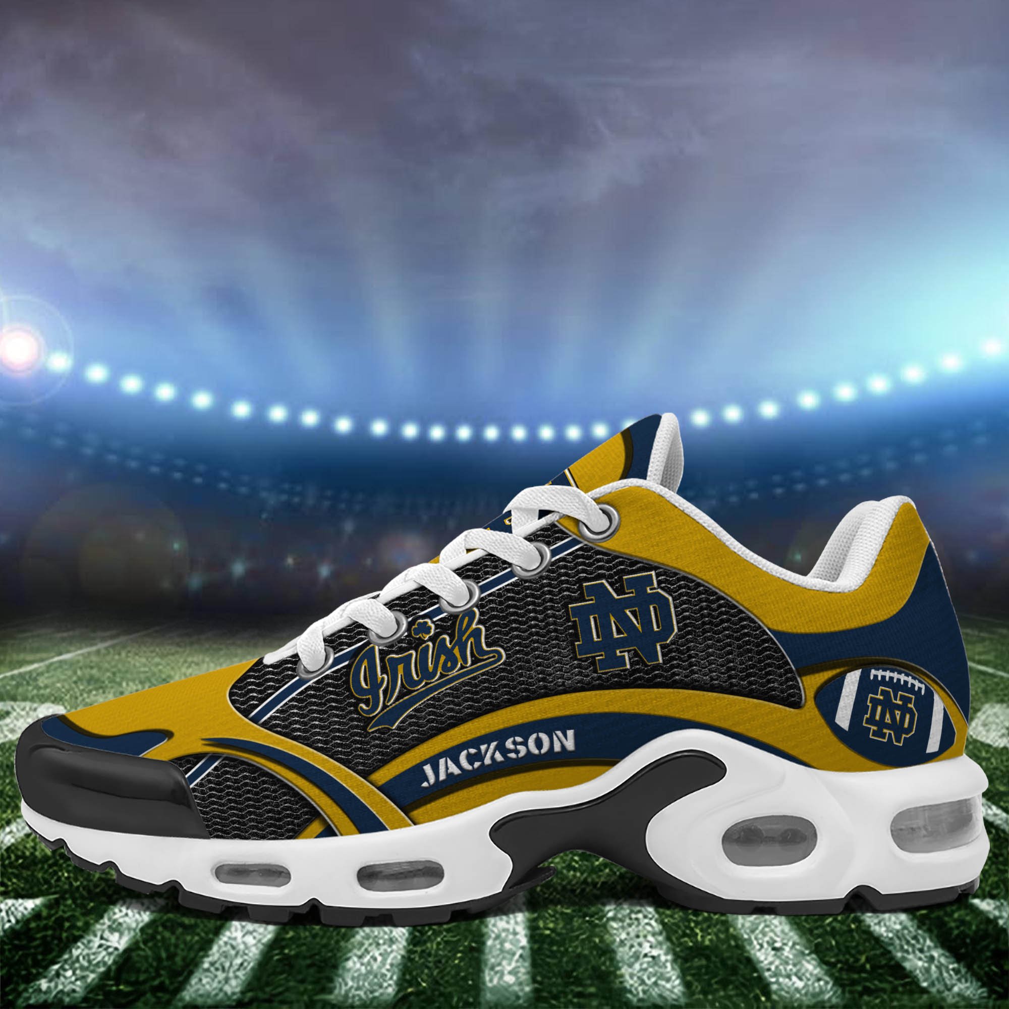 Notre Dame Fighting Irish Team TN Shoes 2026 Version Custom Name 889