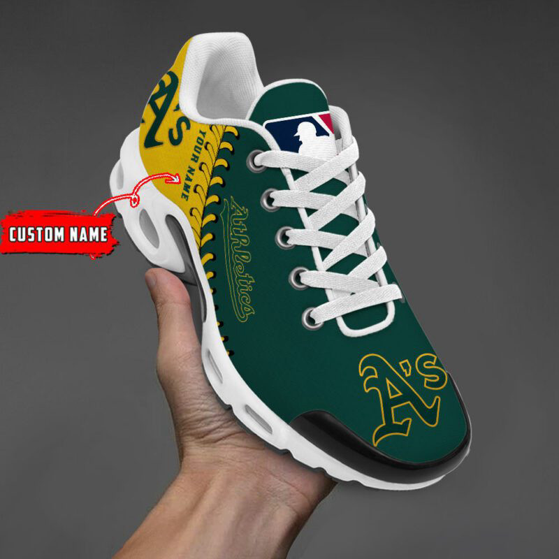 Oakland Athletics Air Max Plus Sport Sneakers For Fan Gifts