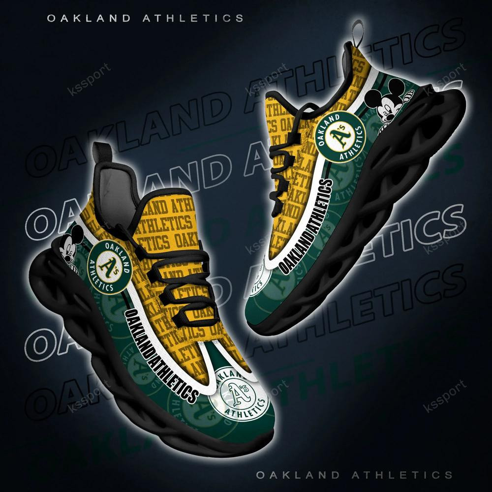 Oakland Athletics Max Soul Clunky Sneakers