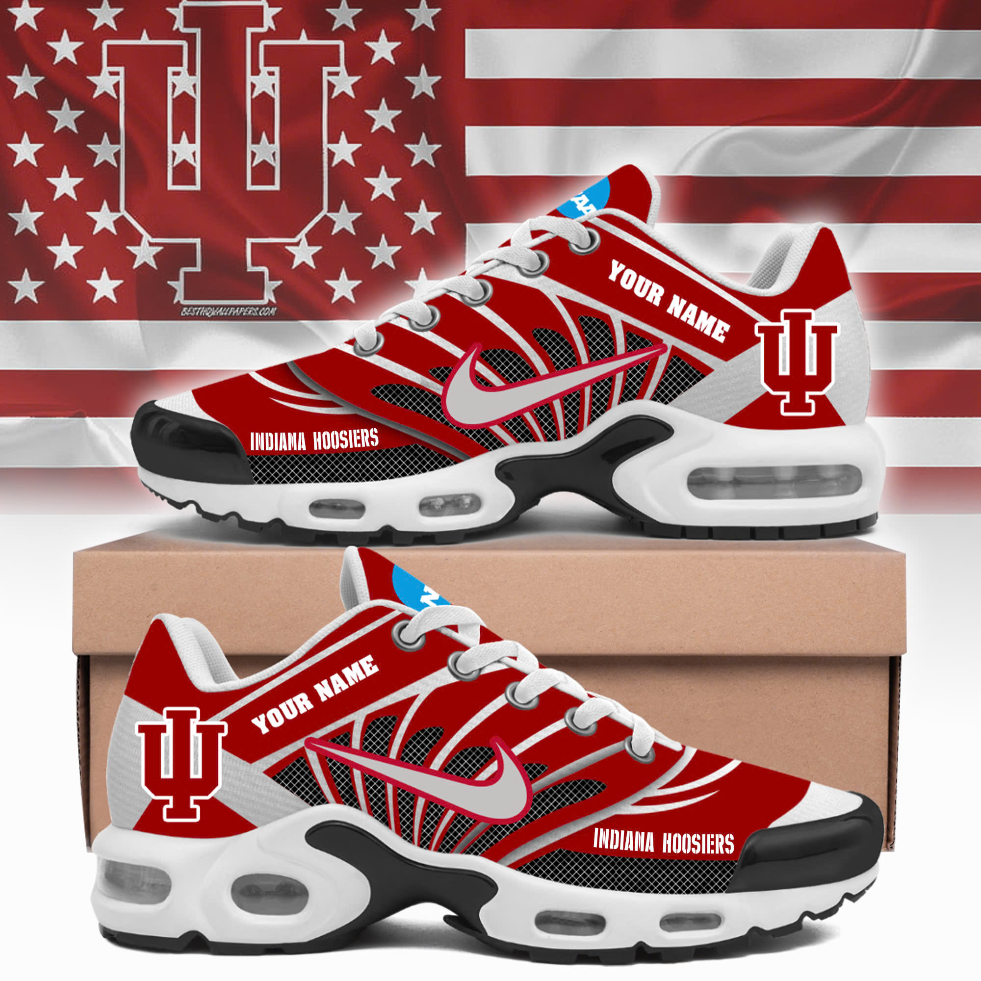 Ohio State Buckeyes Custom Sport Shoes