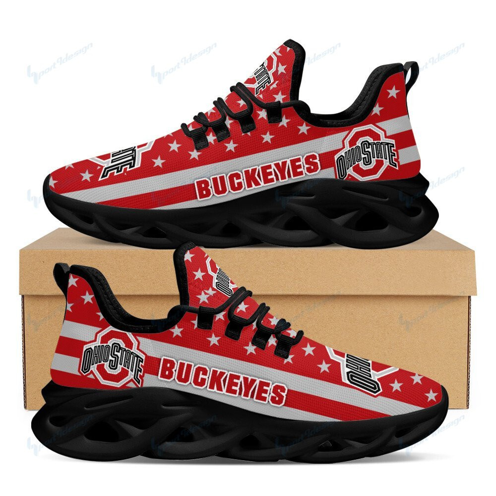Ohio State Buckeyes Max Soul YZ Running Sneakers 05
