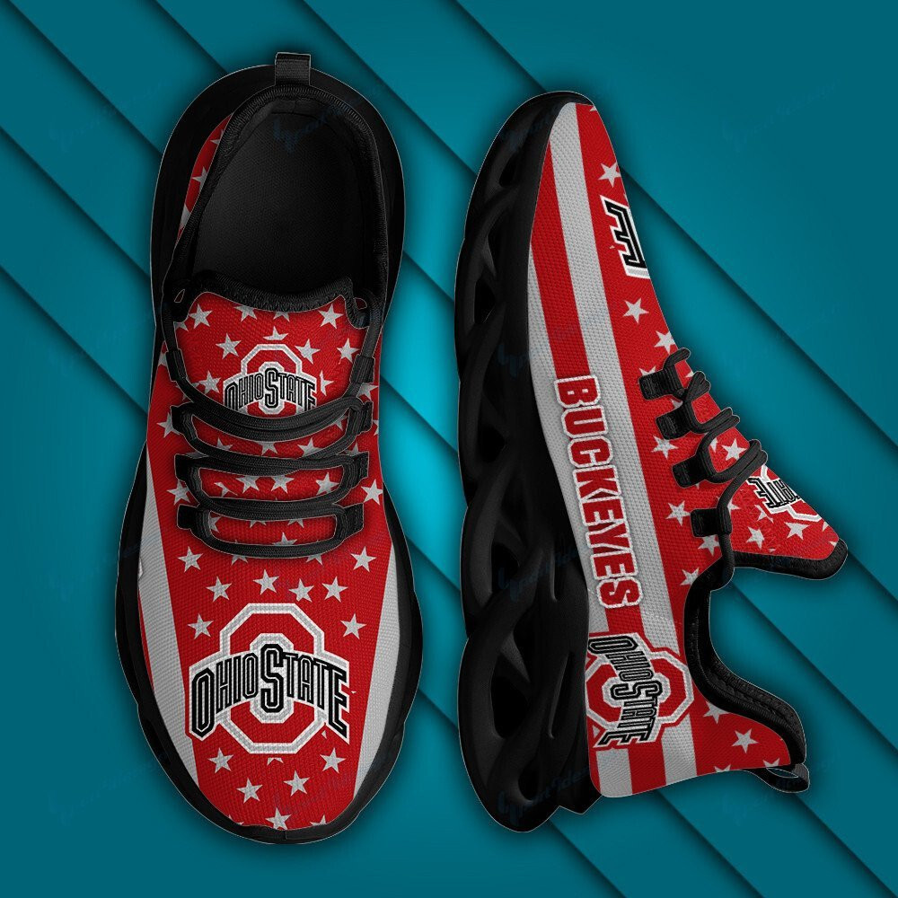 Ohio State Buckeyes Max Soul YZ Running Sneakers 05