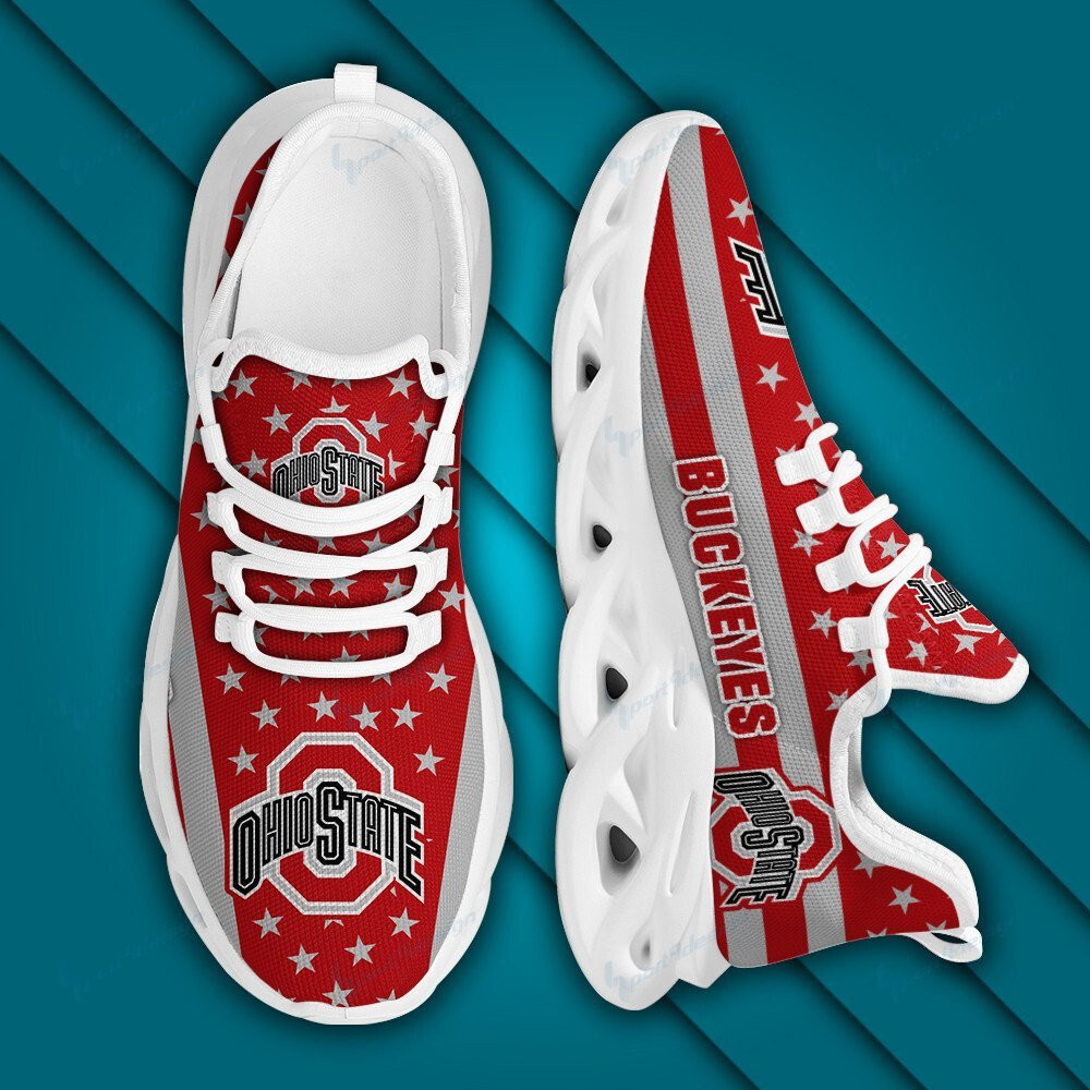Ohio State Buckeyes Max Soul YZ Running Sneakers 05