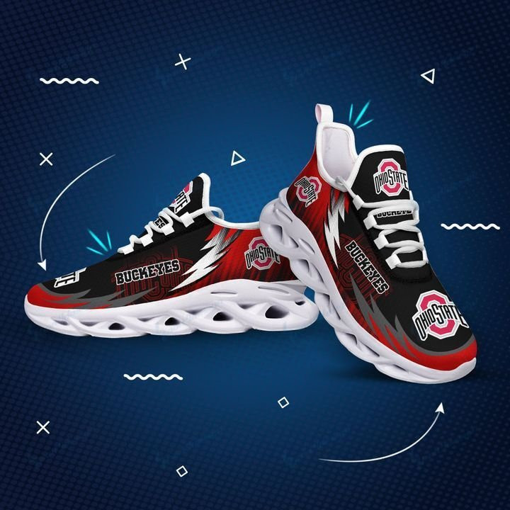 Ohio State Buckeyes Max Soul YZ Running Sneakers 162