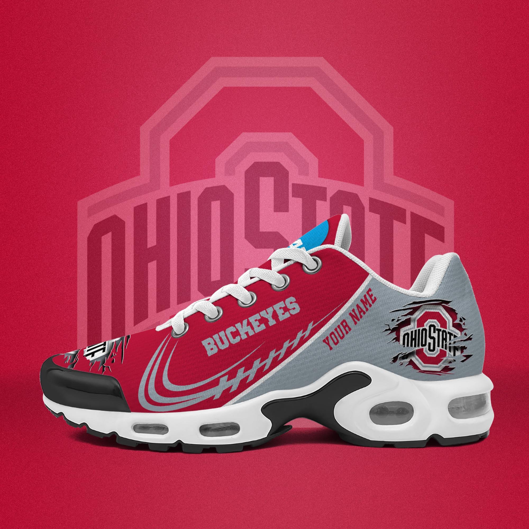 Ohio State Buckeyes TN Shoes 2026 Version Custom Name