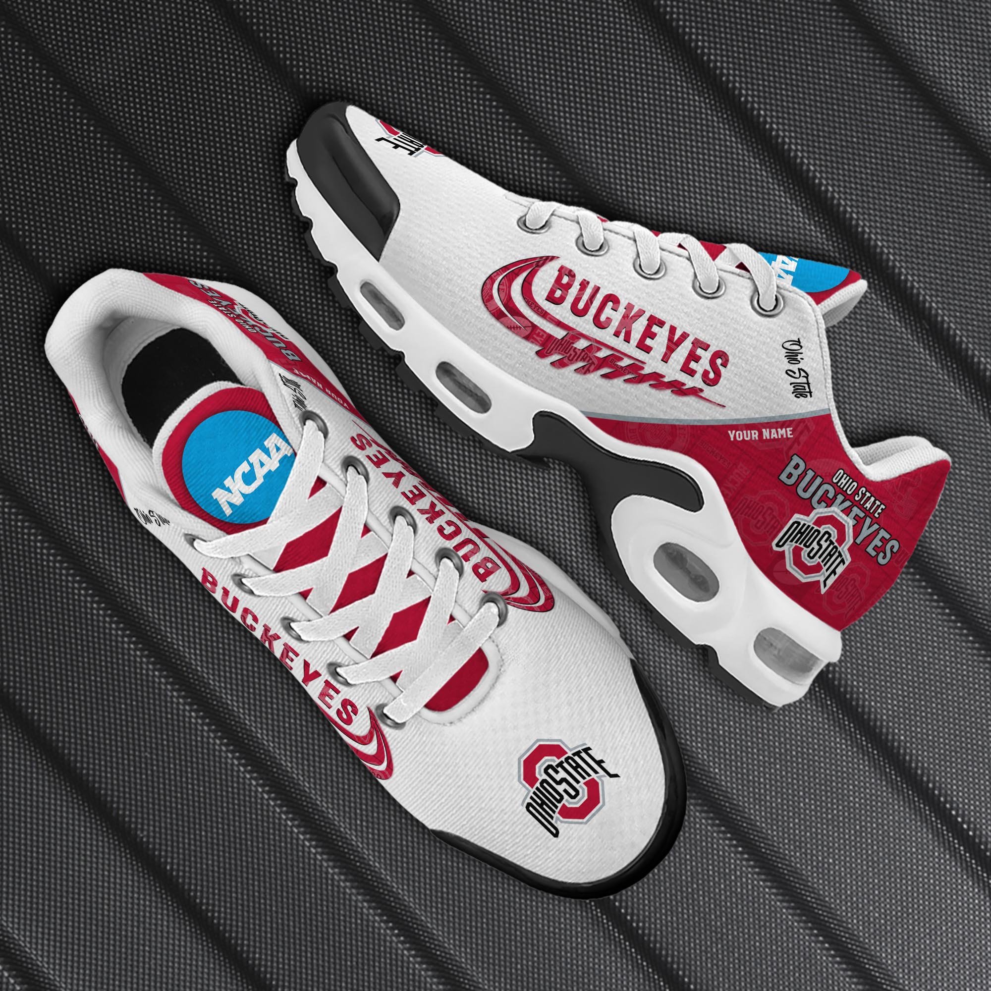Ohio State Buckeyes TN Shoes Custom Your Name 2026 Version 203
