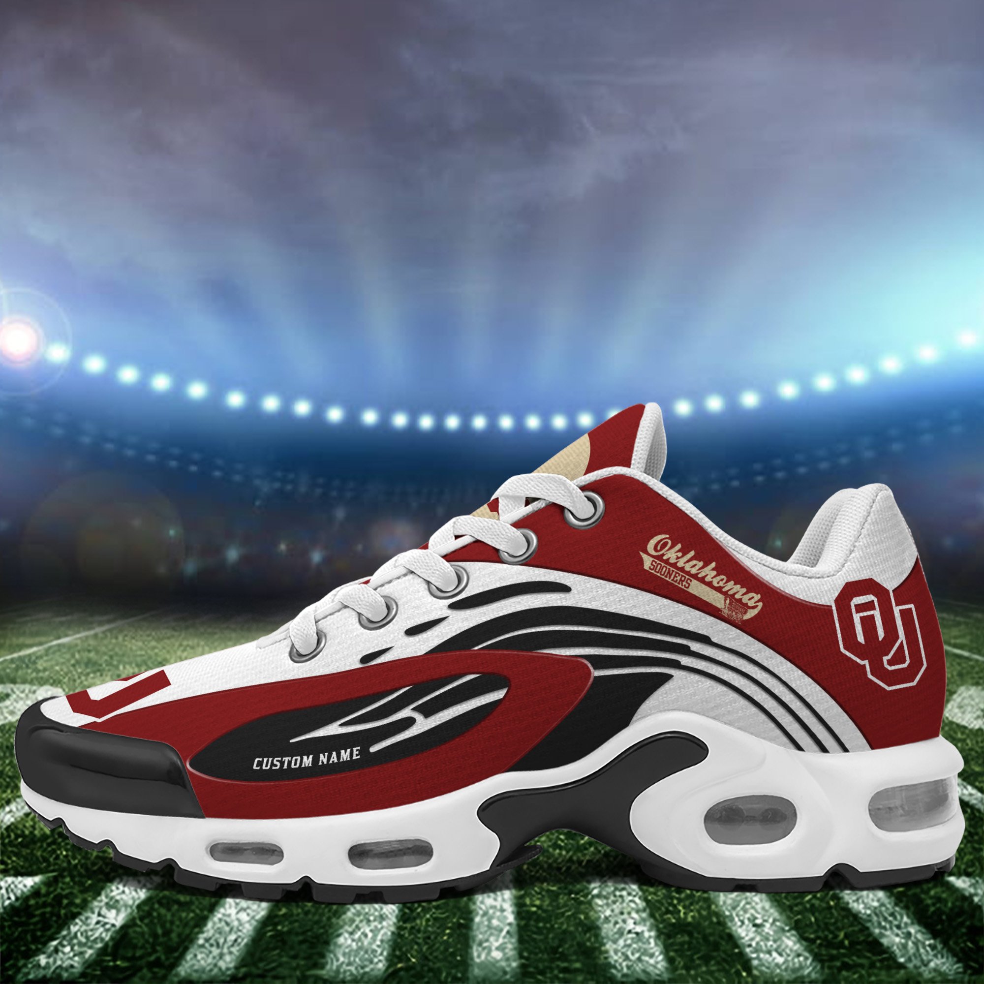 Oklahoma Sooners TN Shoes 2026 Version Custom Your Name 026
