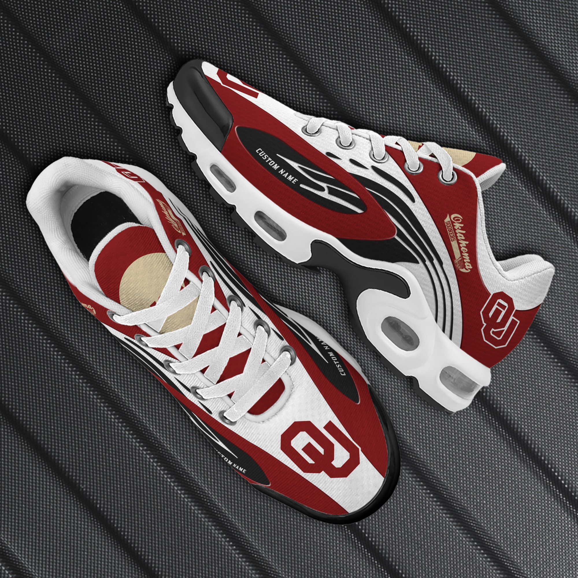 Oklahoma Sooners TN Shoes 2026 Version Custom Your Name 026