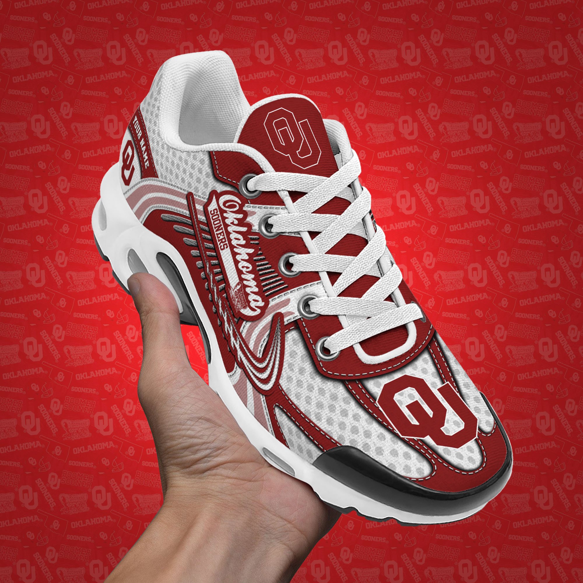 Oklahoma Sooners TN Shoes Custom Your Name, Sport Shoes