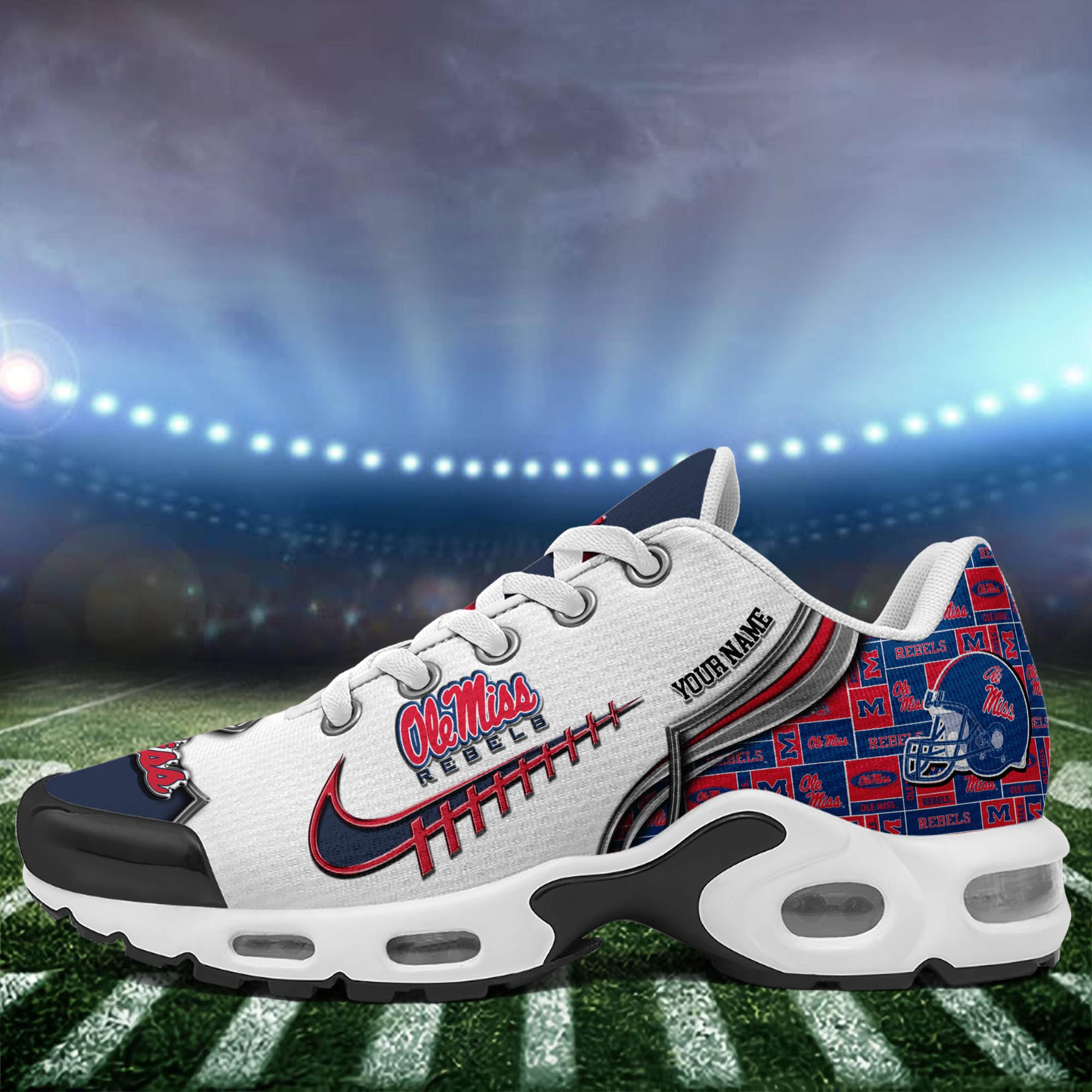 Ole Miss Rebels TN Shoes 2026 Version Custom Your Name 642
