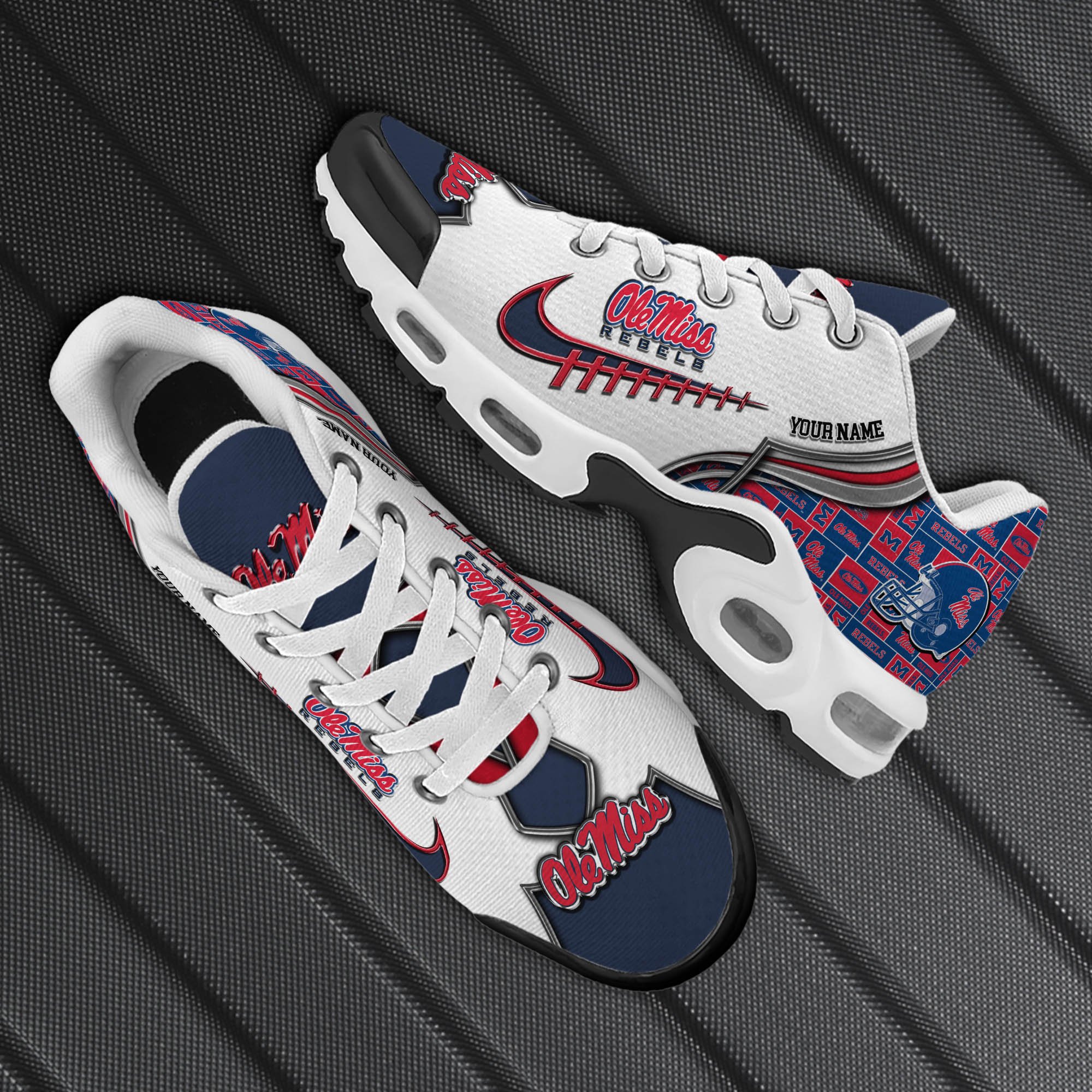 Ole Miss Rebels TN Shoes 2026 Version Custom Your Name 642
