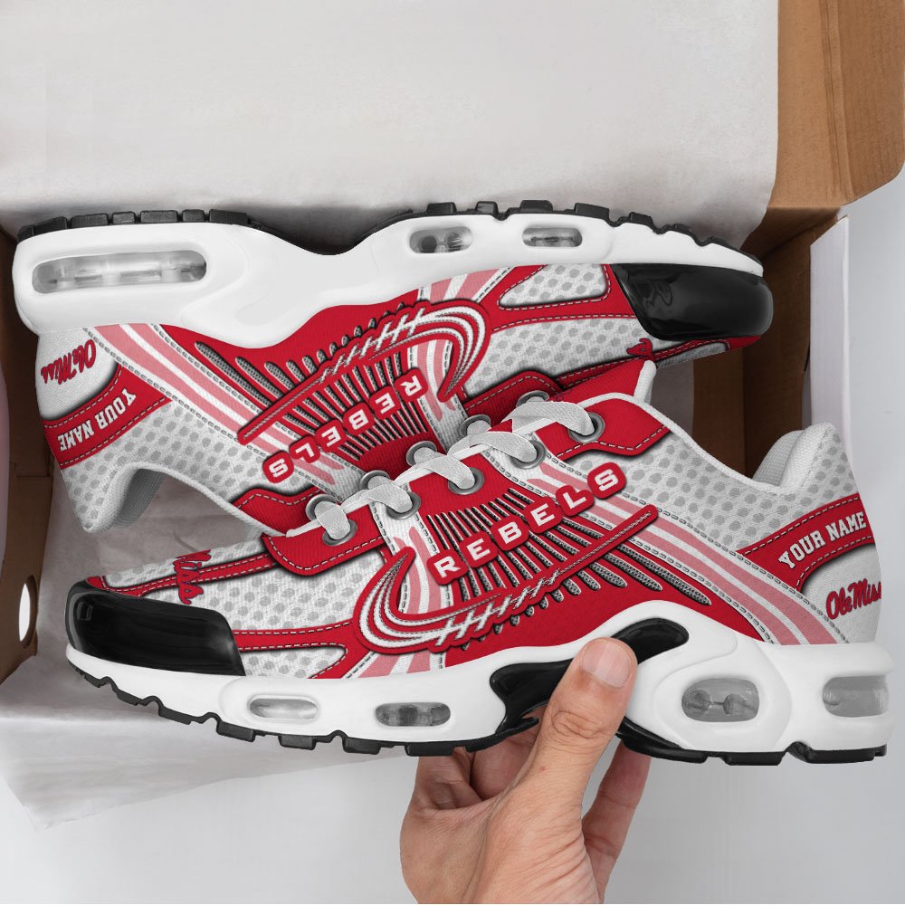 Ole Miss Rebels TN Shoes Custom Your Name, Sport Shoes