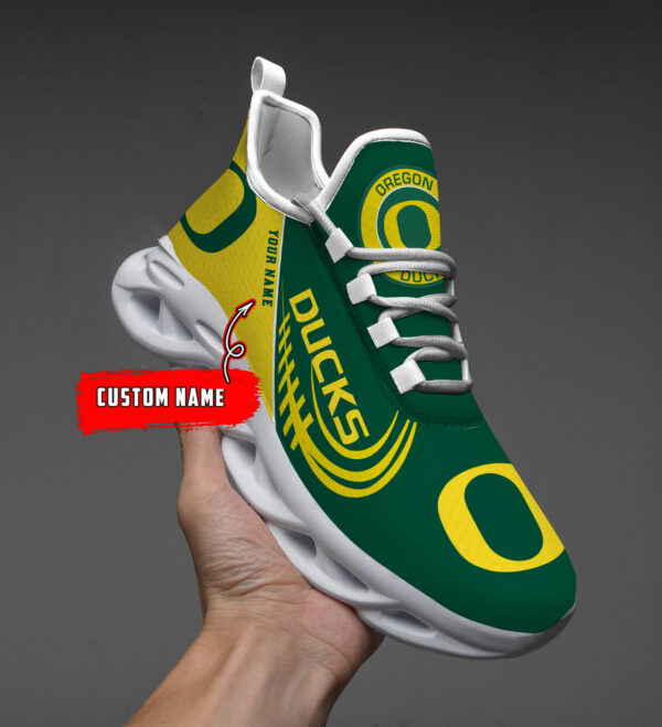 Oregon Ducks PERSONALIZED MAX SOUL SHOES T1