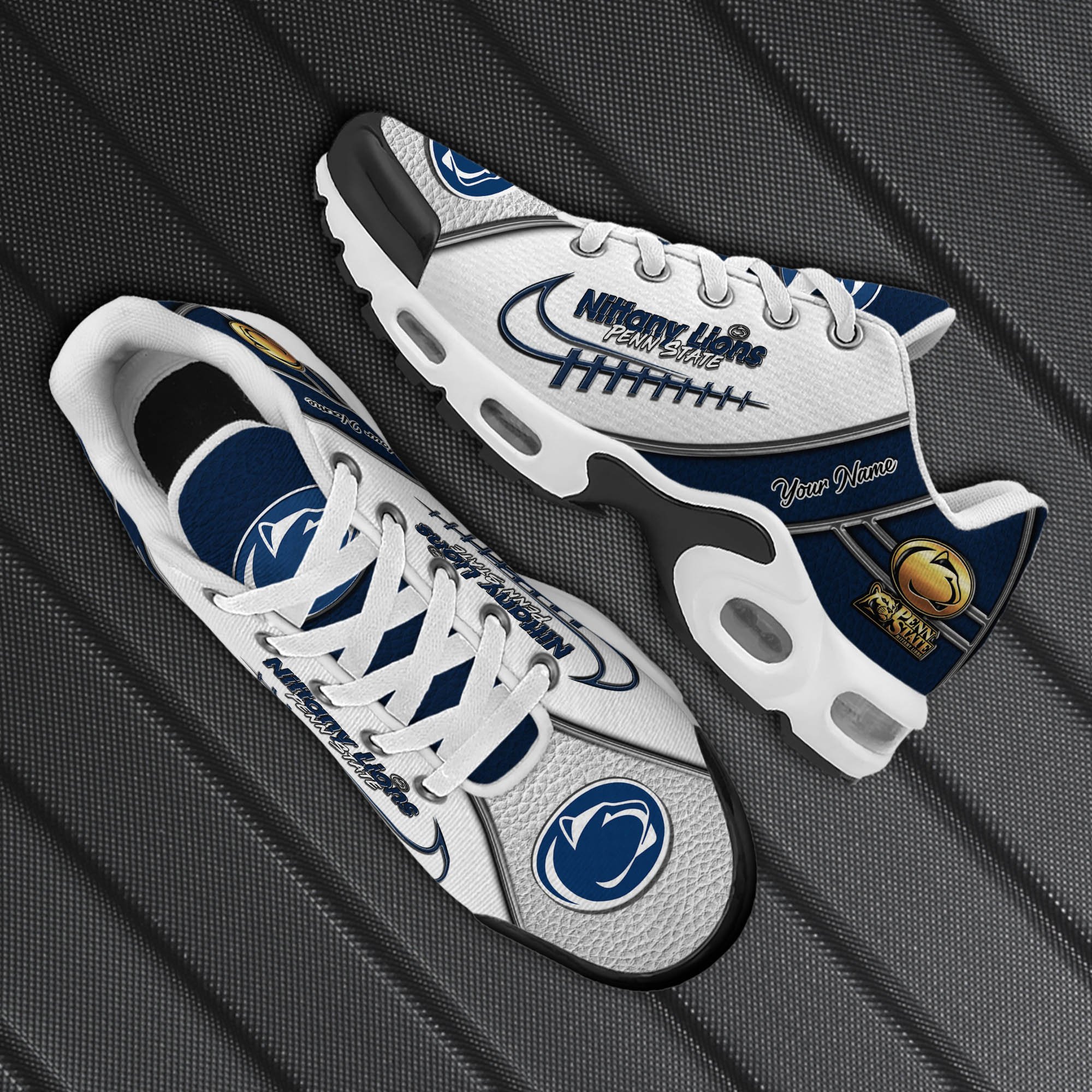 Penn State Nittany Lions TN Shoes 2026 Version Custom Your Name, Football Team Shoes, Football Shoes For Fans, Sport Gifts, Gifts For Lovers ETHY