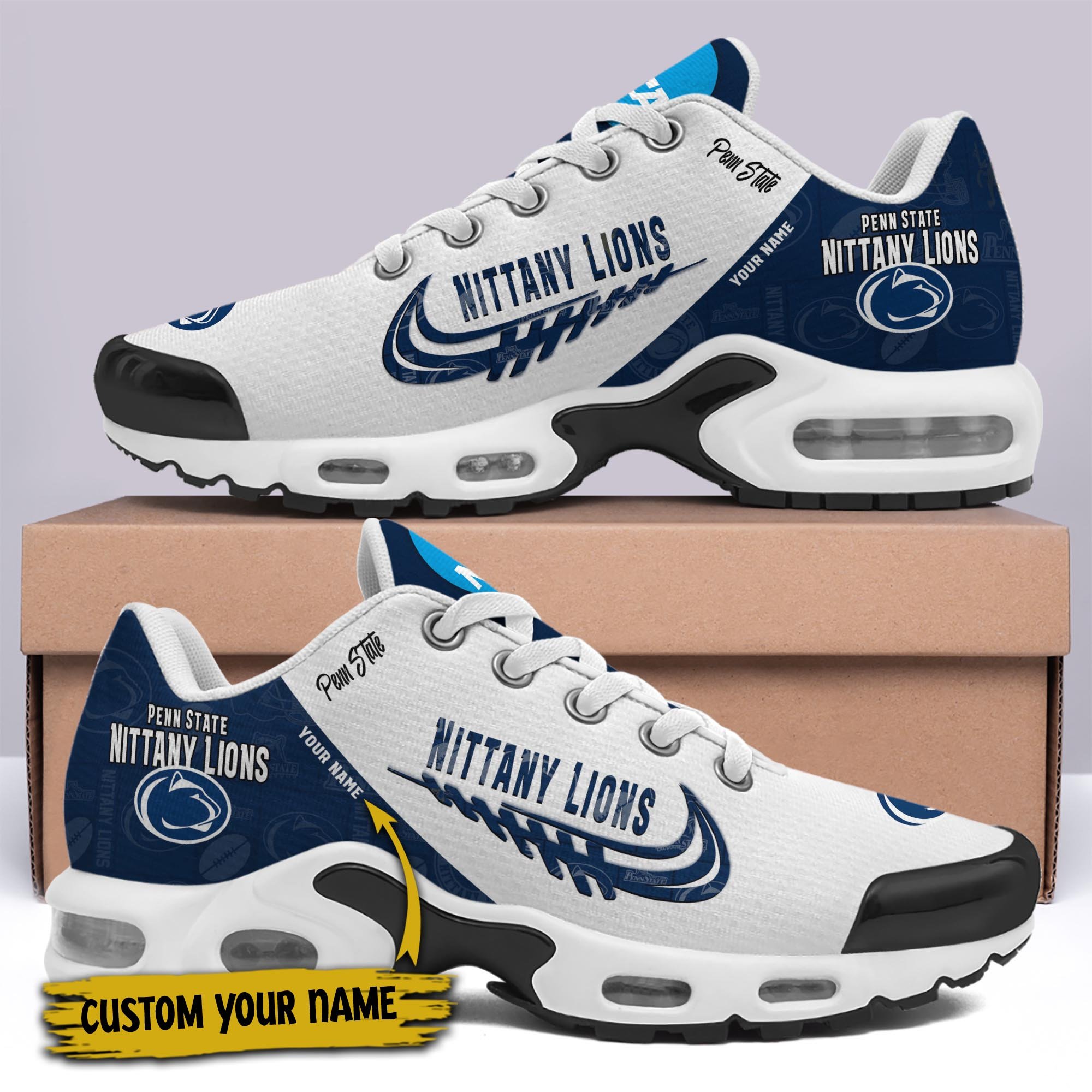 Penn State Nittany Lions TN Shoes Custom Your Name 2026 Version 203