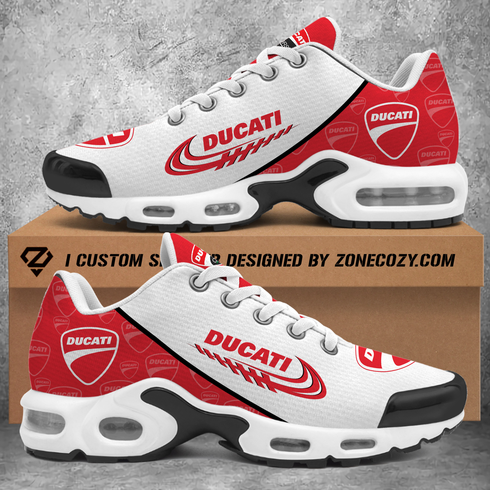 Personalized Ducati Air Cushion Sneaker S010408