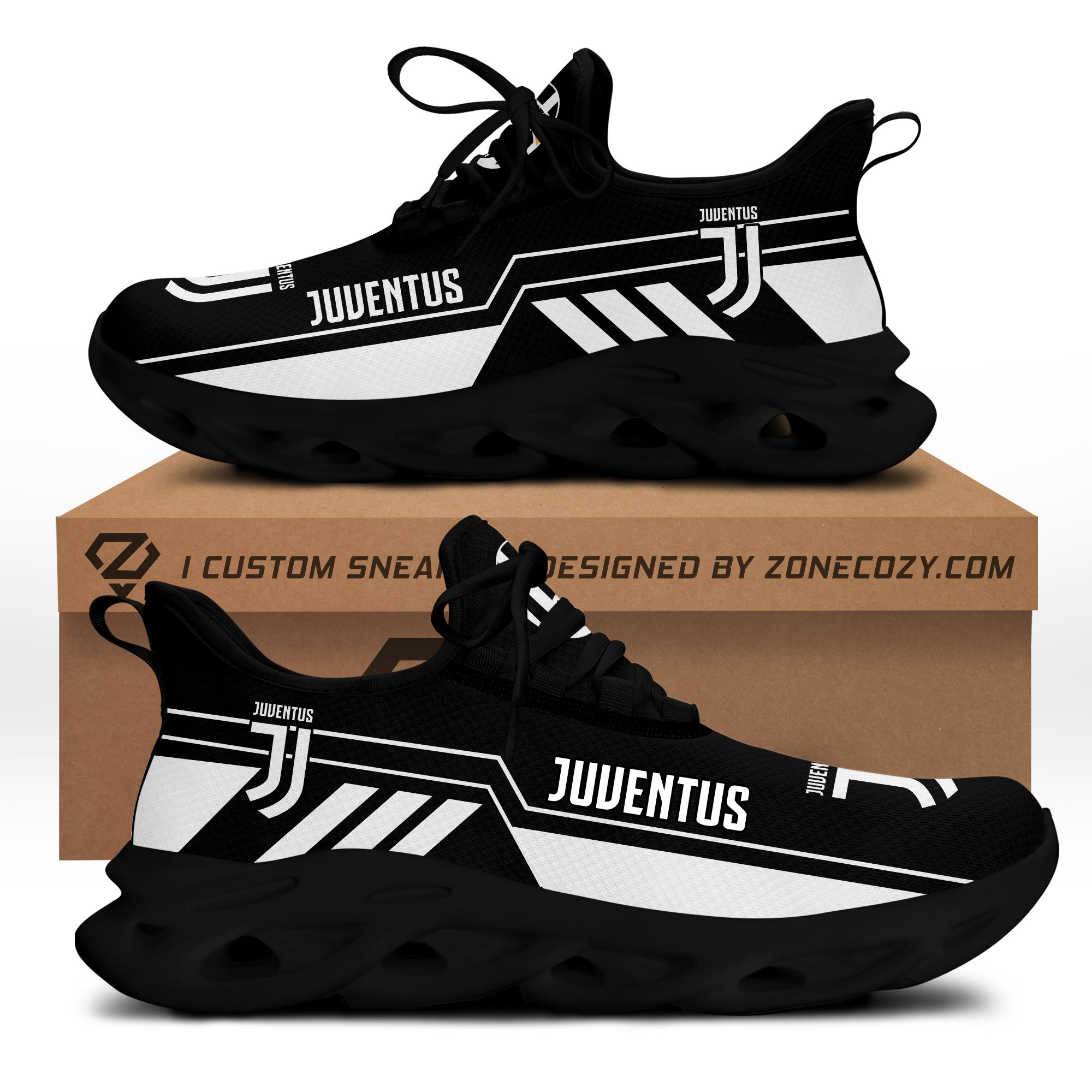 Personalized Juventus Q8 Clunky Custom Sneaker