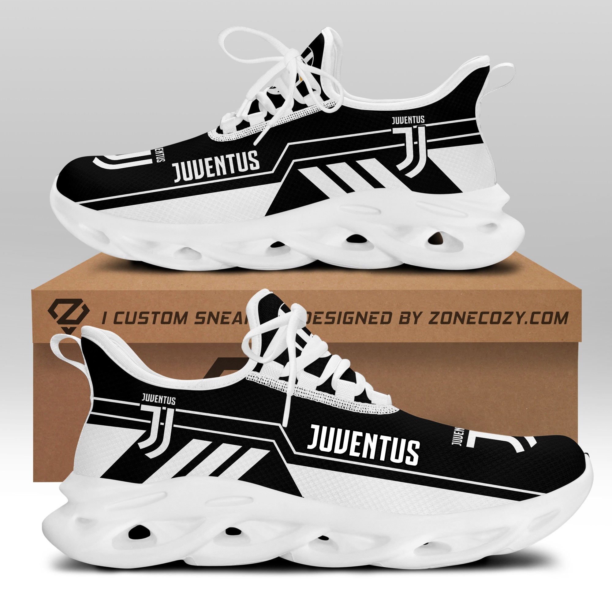 Personalized Juventus Q8 Clunky Custom Sneaker