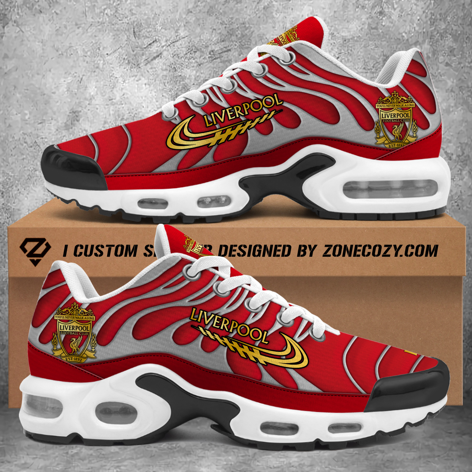 Personalized Liverpool Air Cushion Sneaker V10