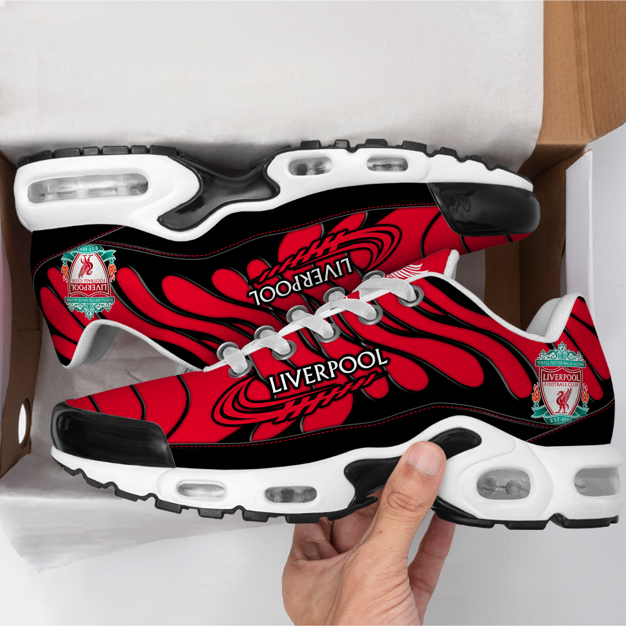 Personalized Liverpool Air Cushion Sneaker V6