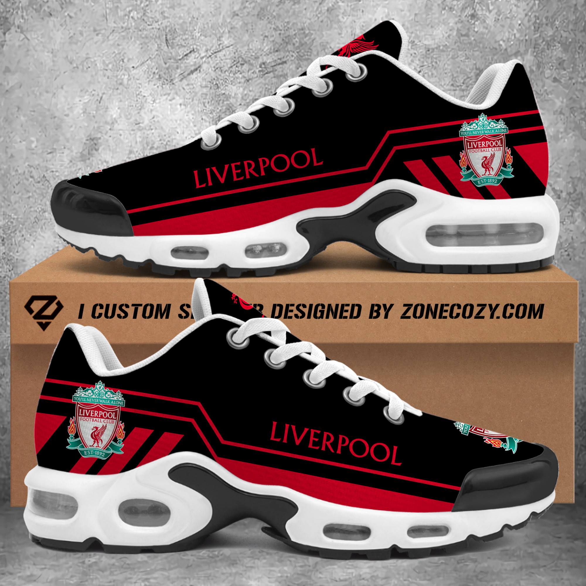 Personalized Liverpool Air Cushion Sneaker V7