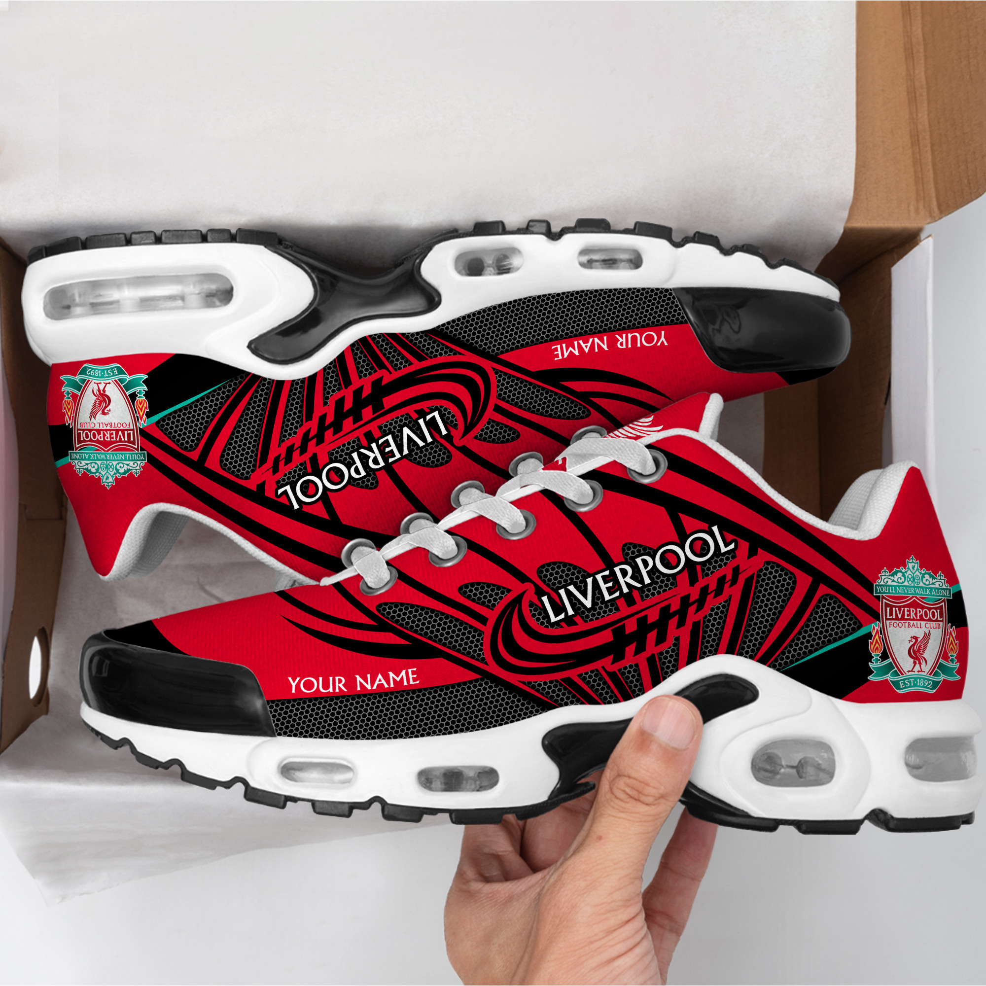 Personalized Liverpool Sport Air Cushion Sneaker