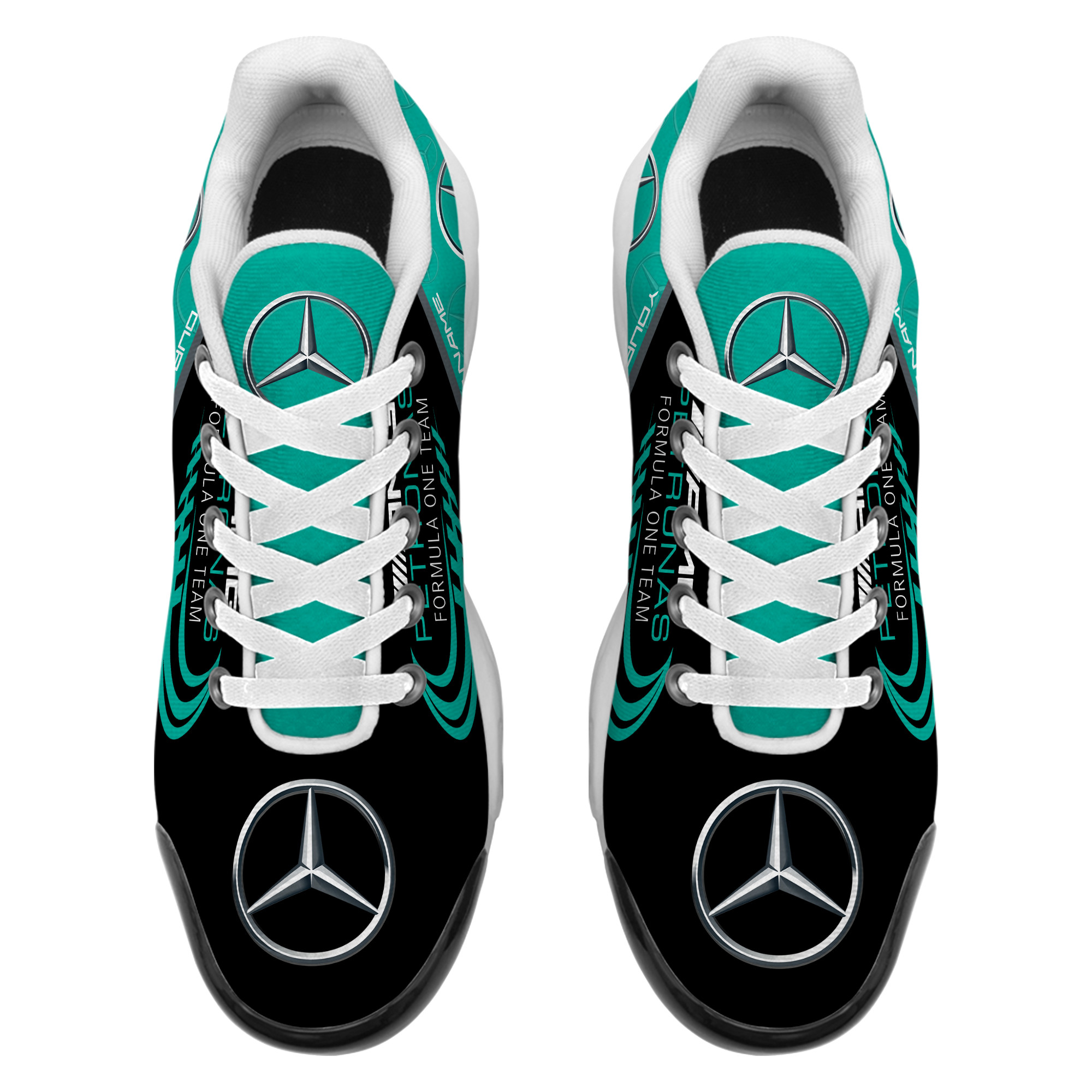 Personalized Mercedes Petronas Air Cushion Sneaker