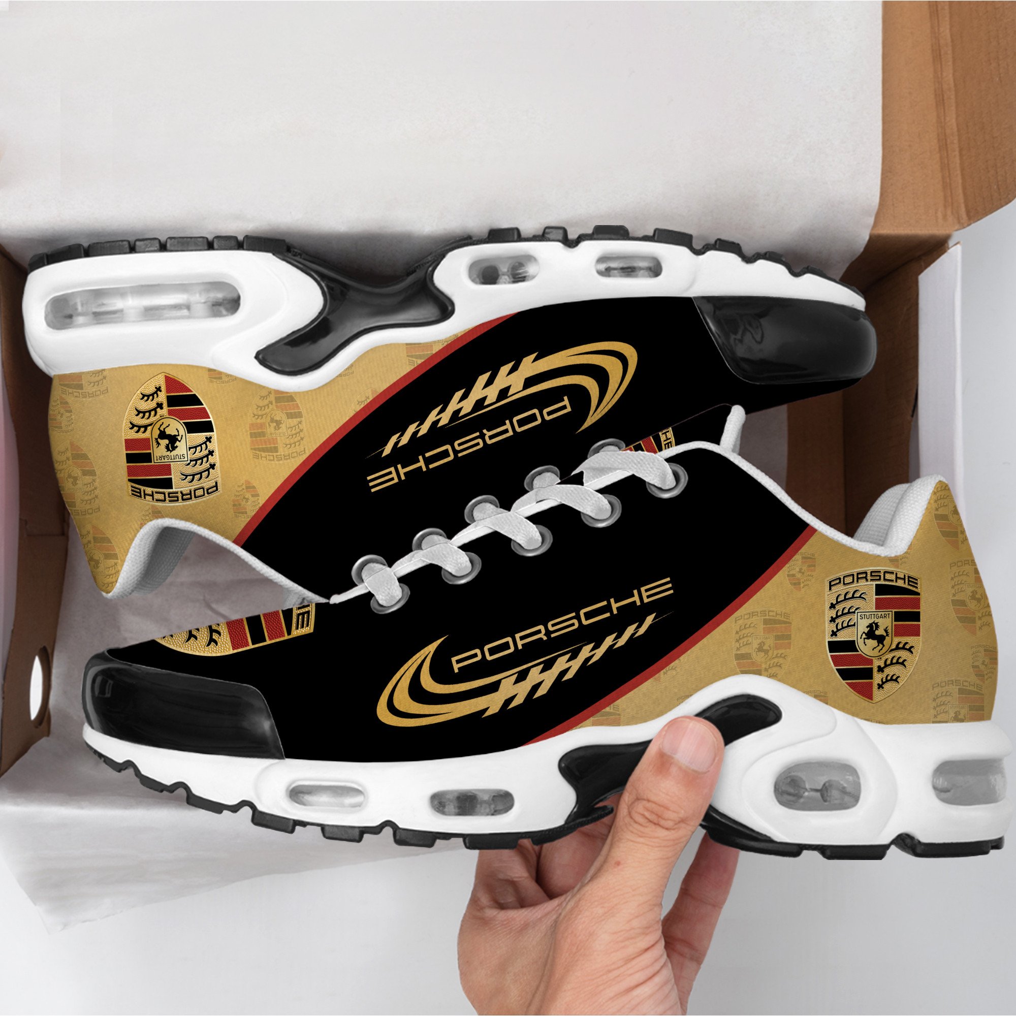 Personalized Porsche Air Cushion Sneaker