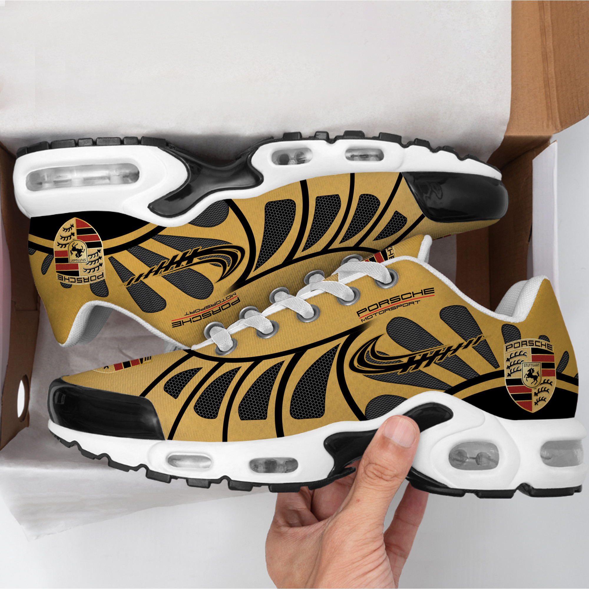 Personalized Porsche Air Cushion Sneaker V8