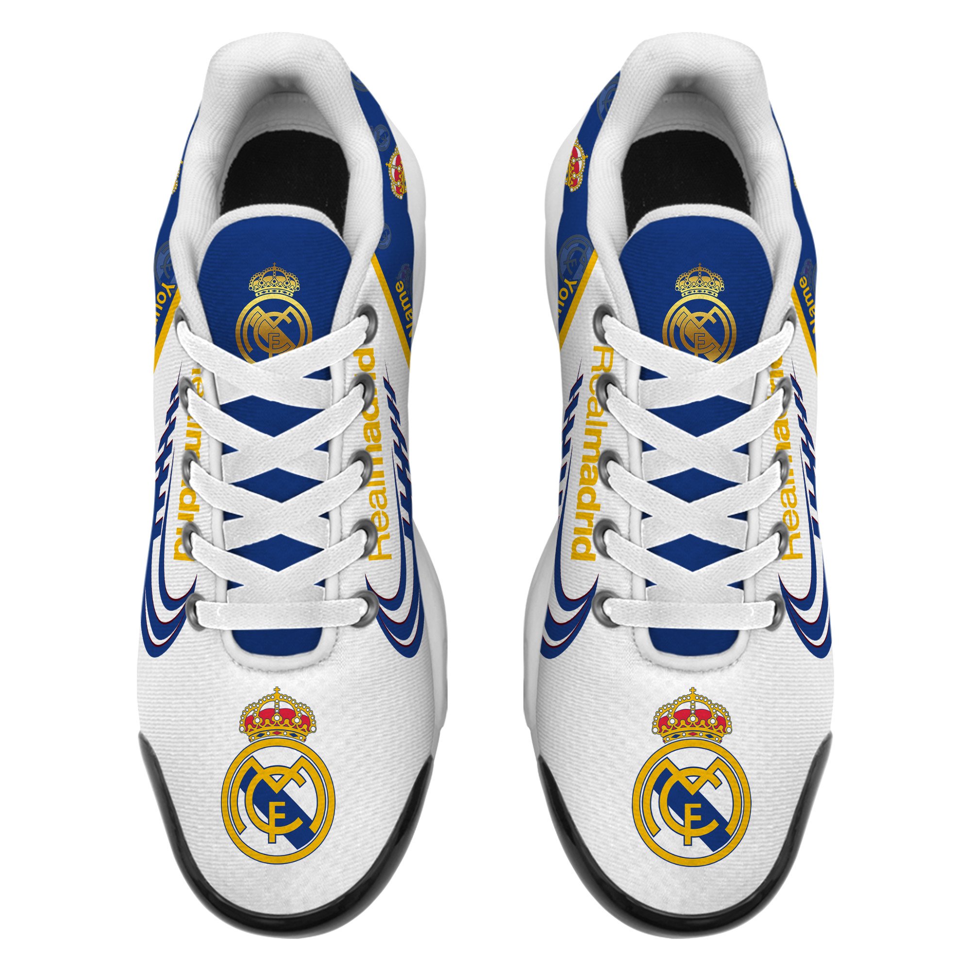 Personalized Real Madrid Air Cushion Sneaker