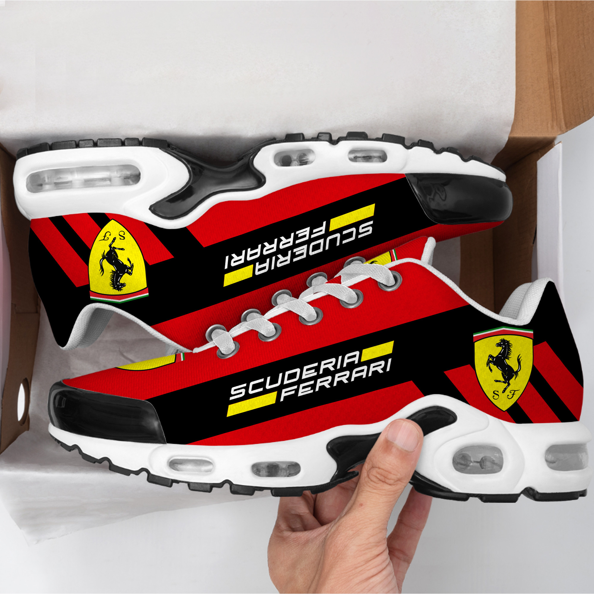 Personalized Scuderia Ferrari Air Cushion Sneaker V2