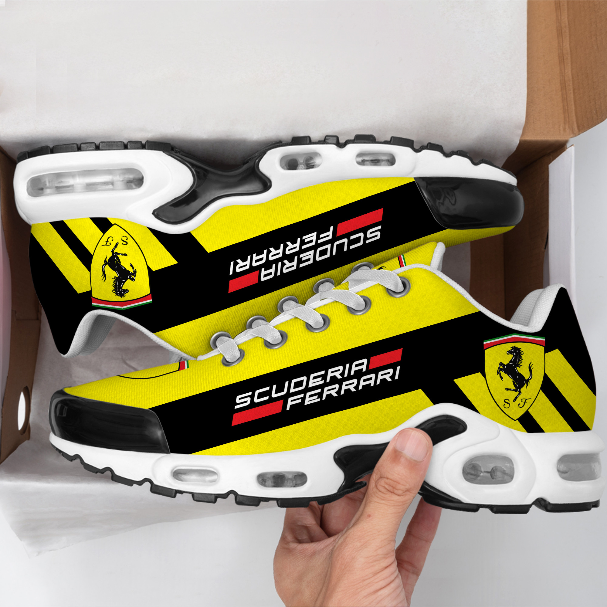 Personalized Scuderia Ferrari Air Cushion Sneaker V2