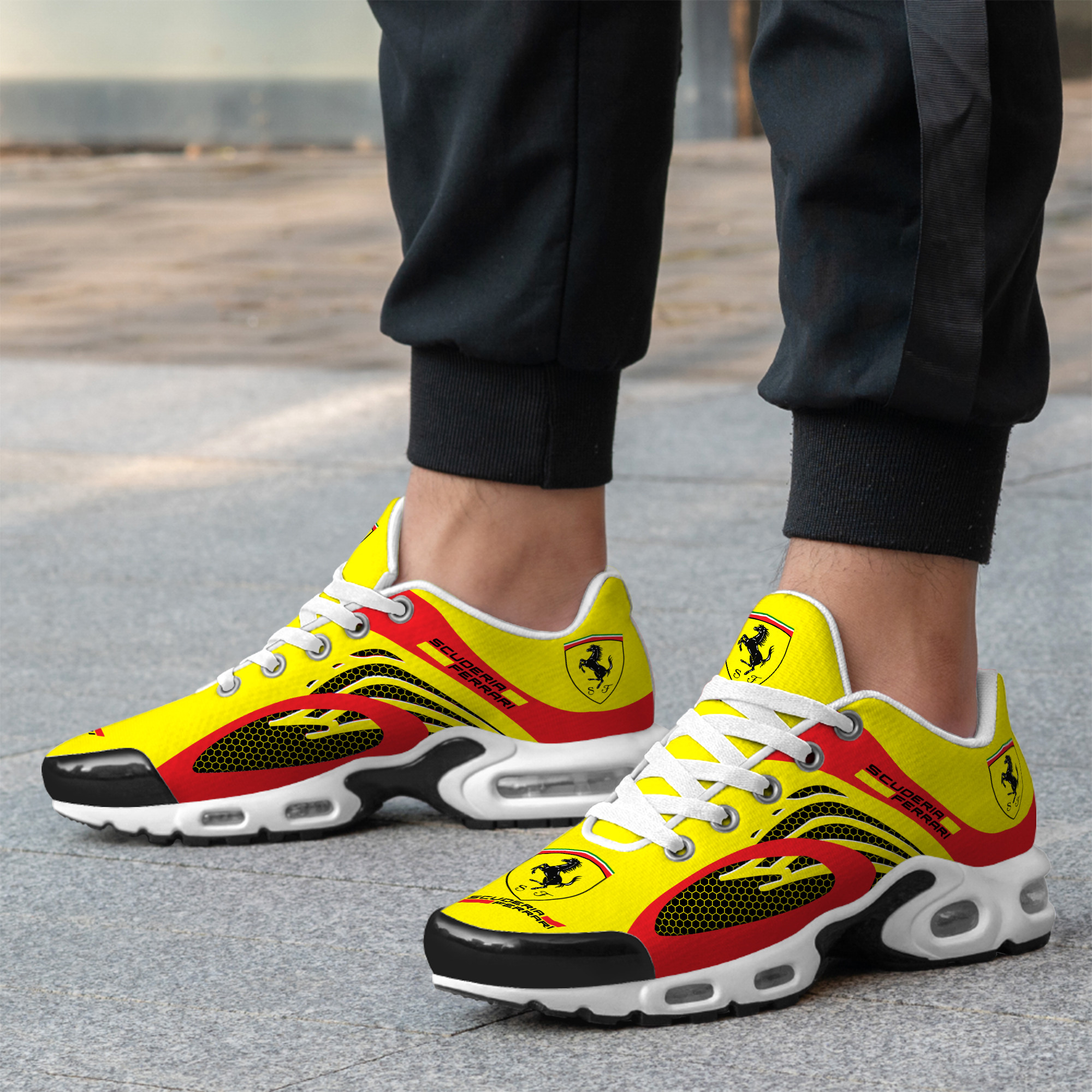 Personalized Scuderia Ferrari Air Cushion Sneaker V5