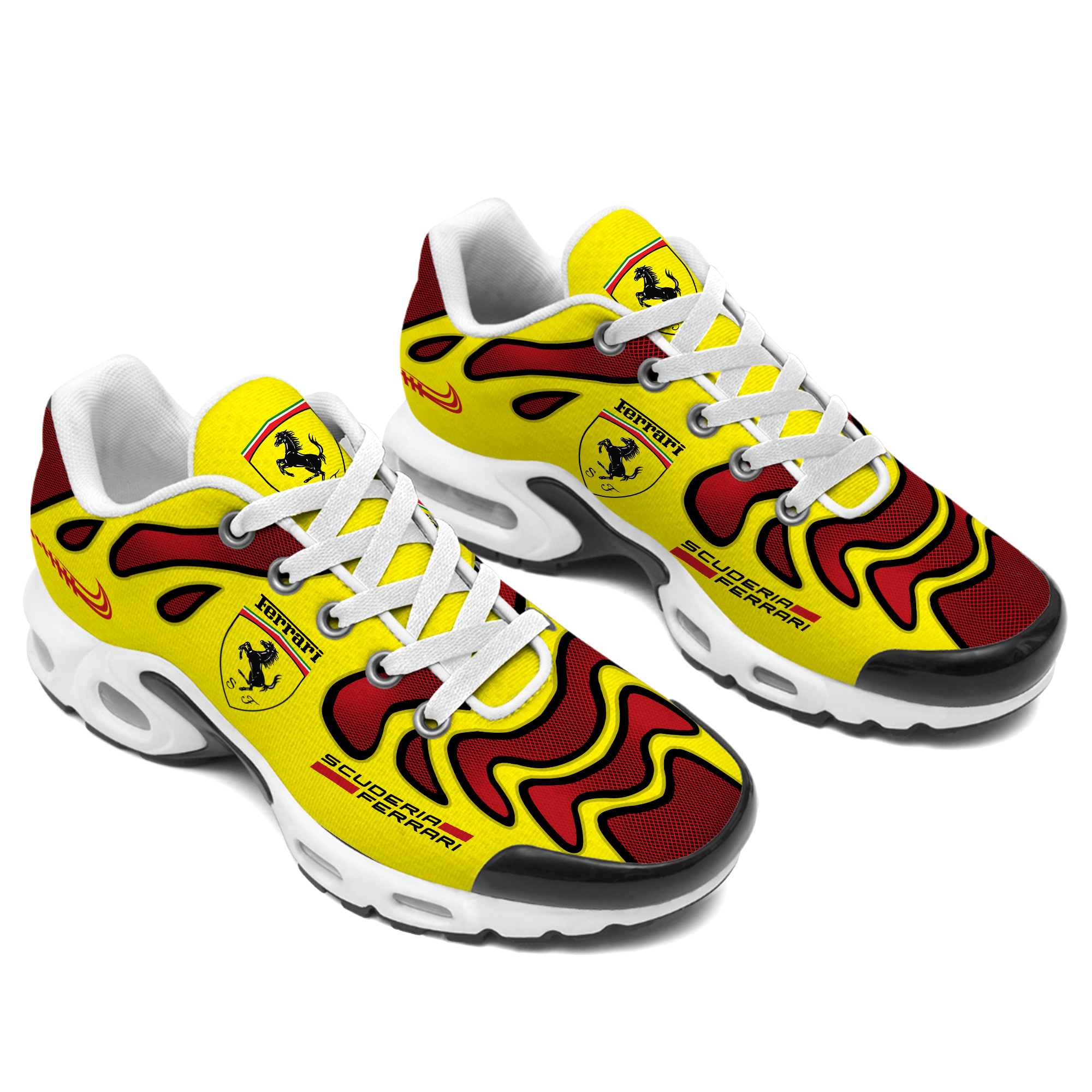Personalized Scuderia Ferrari Air Cushion Sneaker V6