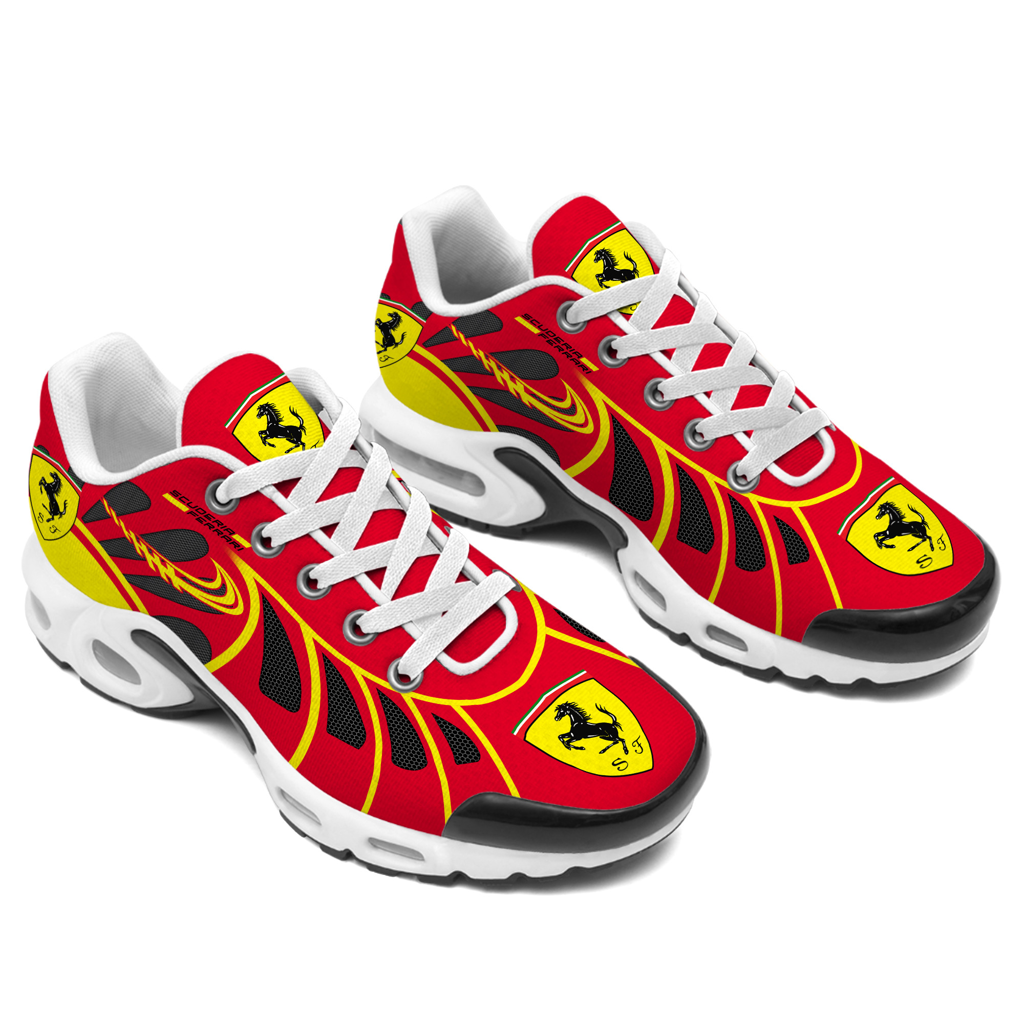 Personalized Scuderia Ferrari Air Cushion Sneaker V8