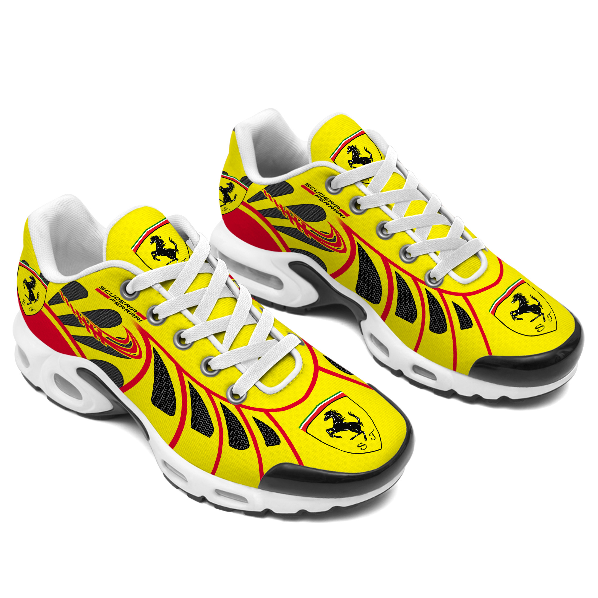 Personalized Scuderia Ferrari Air Cushion Sneaker V8