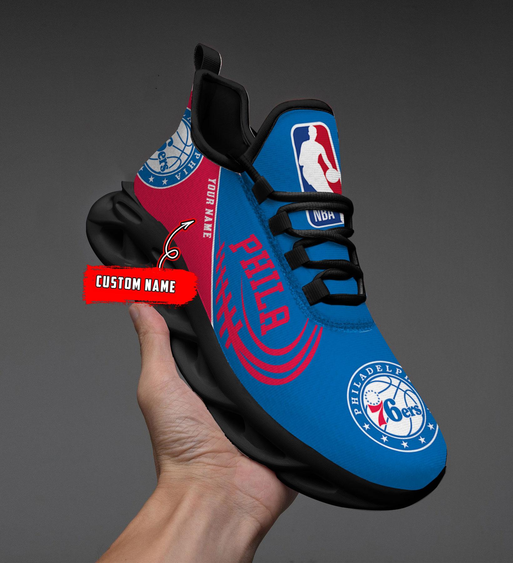 Philadelphia 76ers Max Soul Shoes