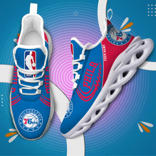 Philadelphia 76ers Max Soul Shoes