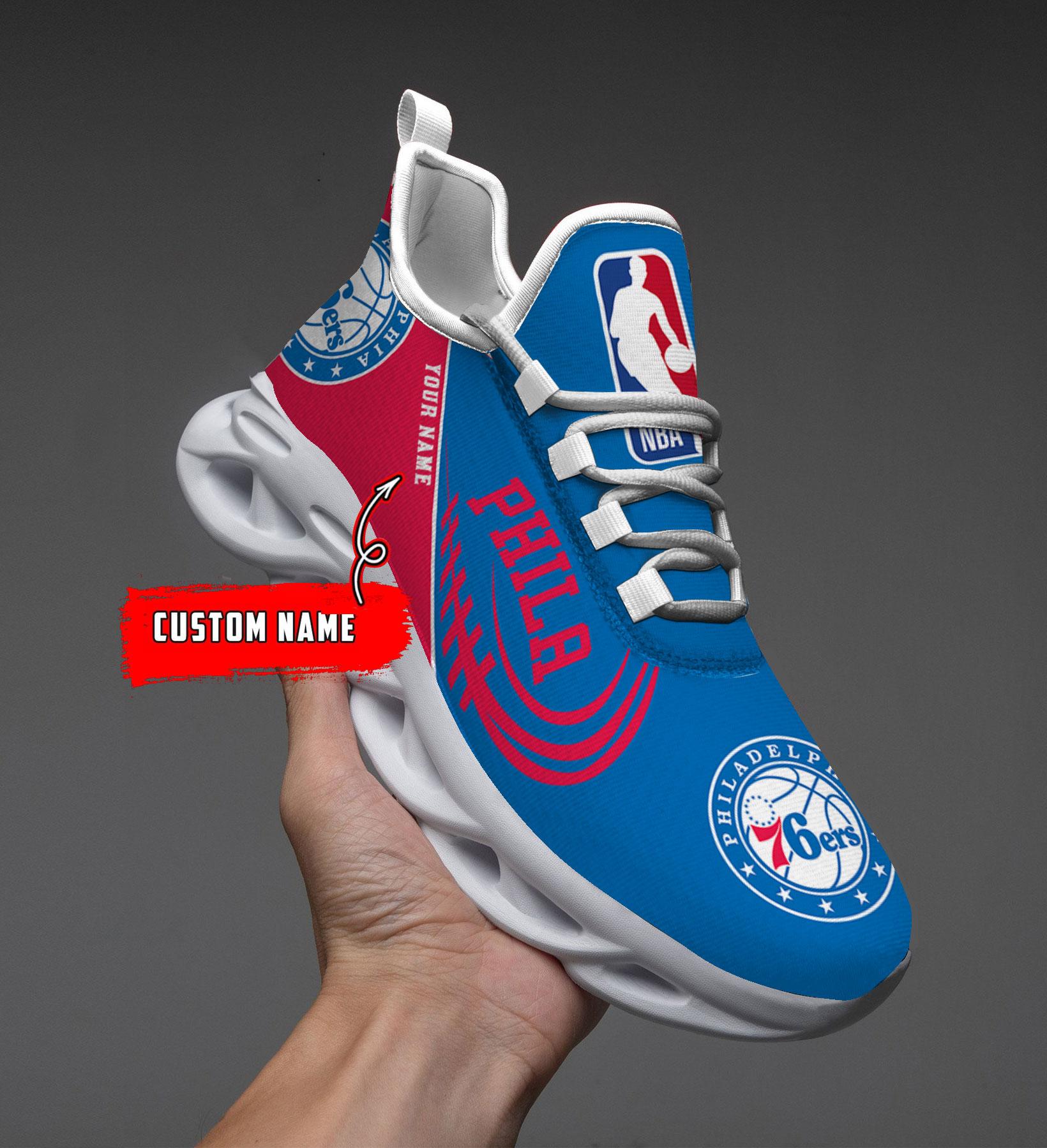Philadelphia 76ers Max Soul Shoes