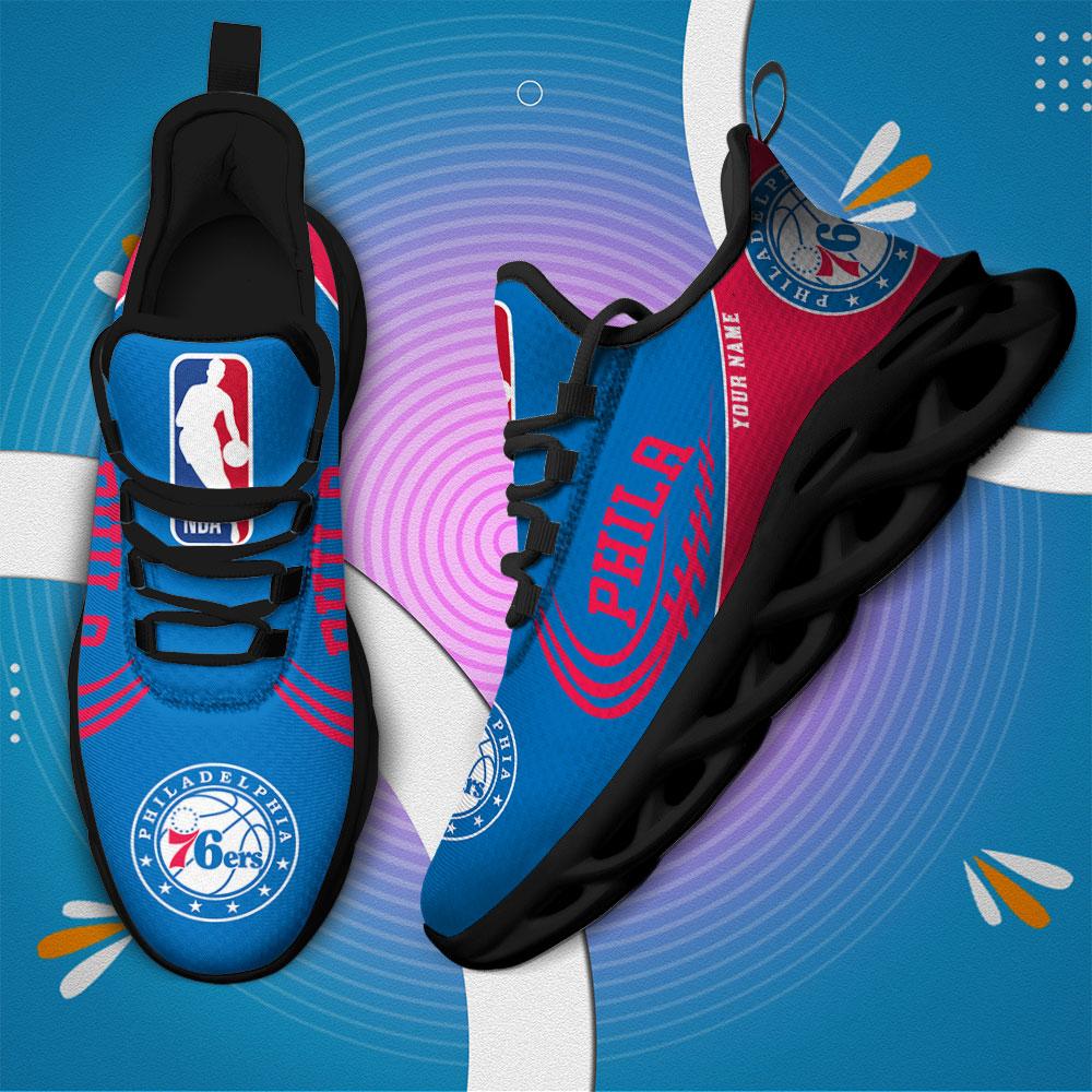 Philadelphia 76ers Max Soul Shoes