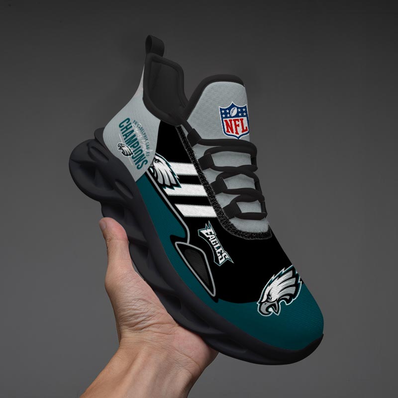 Philadelphia Eagles 2025 Super Bowl LIX Champions Max Soul Shoes