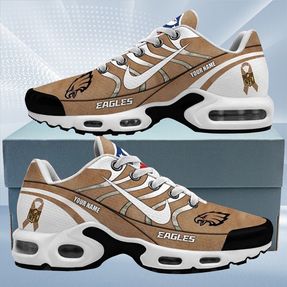 Philadelphia Eagles Salute To Service Personalized TN Air Max Shoes Air Cushion Sneakers