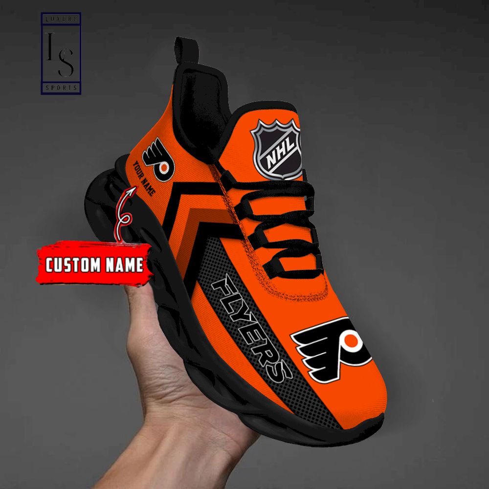Philadelphia Flyers NHL Personalized Max Soul Shoes