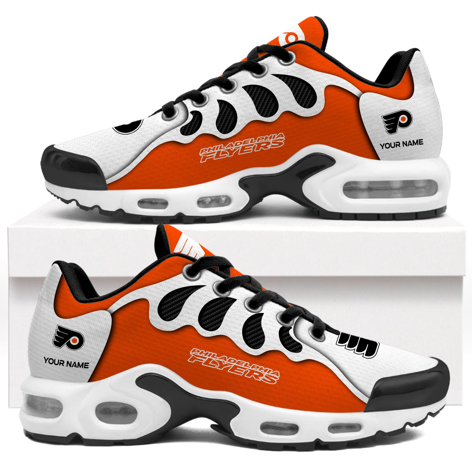 Philadelphia Flyers TN Air Max Plus Shoes Sneakers For Men And Women